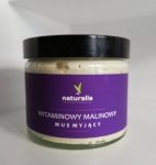 Witaminowy malinowy mus do mycia 250 ml - Naturalis