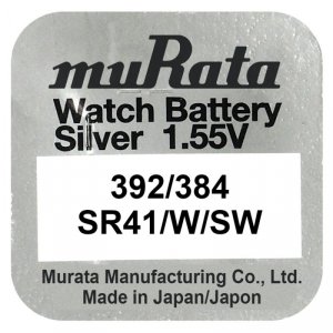 384 / 392 Bateria Murata (Sr41Sw, Sr41W)