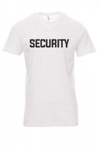  Koszulka biała - znakowanie - SECURITY