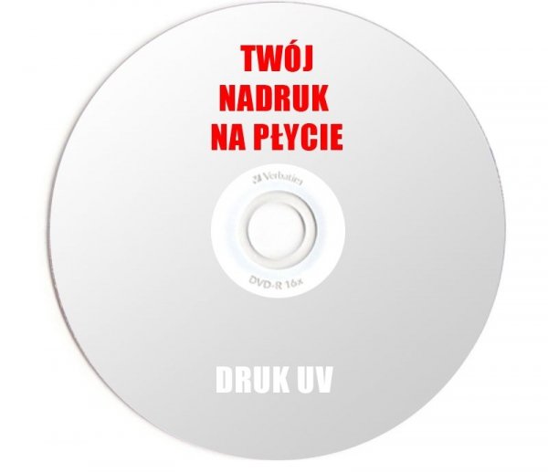 Płyta DVD z nadrukiem w pełnym kolorze	