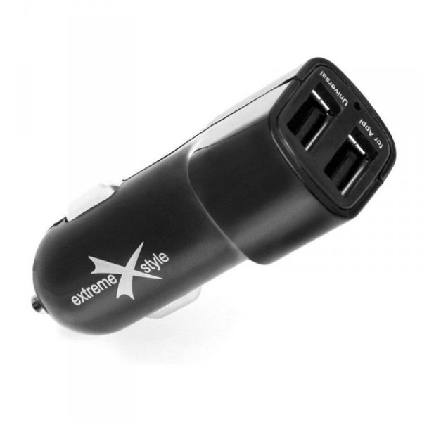 Ładowarka Usb Samochodowa Extreme 2 Gniazda 3.1A - Cc312U