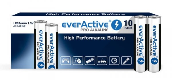 Lr03 10Pak Everactive Pro Alkaline