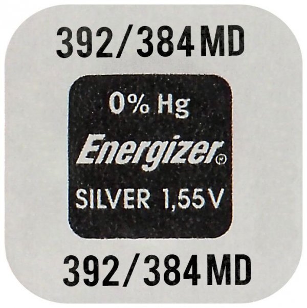 392 / 384 Energizer Bateria Sr 41 / Sr 736 W