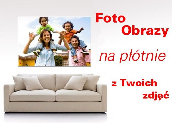 Fotoobraz 60x80 cm / 80x60 cm - obraz z twojego zdjęcia- darmowa dostawa