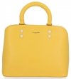 Dámská kabelka kufřík David Jones žlutá CM5656