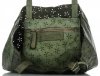 Kožené kabelka shopper bag Vittoria Gotti lahvově zelená VL299