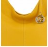 Kožené kabelka univerzální Vittoria Gotti žlutá V5868PIT