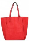 Dámská kabelka shopper bag Diana&Co červená DTL165-3