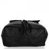 Kožené kabelka batůžek Roberto Ricci černá 19137
