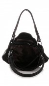 Kožené kabelka univerzální Silvia Rosa černá SR2119