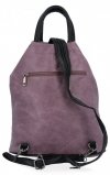 Dámská kabelka batůžek Hernan fialová HB0206