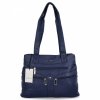 DĂĄmskĂĄ kabelka shopper bag Hernan tmavÄ modrĂĄ 8006