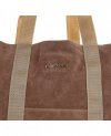 Kožené kabelka shopper bag Vittoria Gotti zemitá V8252