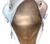 Dámská kabelka listonoška Herisson stříbrná 1552H2023-205