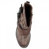 dámské kotníčkové boty Crystal Shoes khaki 1094-PAkh