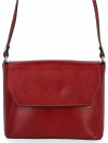 Kožené kabelka univerzální Vittoria Gotti červená V2000