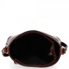 Kožené kabelka univerzální Genuine Leather hnědá 6002