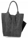 Kožené kabelka shopper bag Vittoria Gotti B22