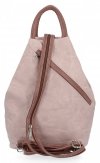 Dámská kabelka batůžek Hernan pudrová růžová HB0137-1