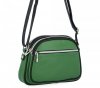 Kožené kabelka listonoška Genuine Leather dračí zelená 5100