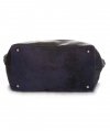 Kožené kabelka shopper bag Vittoria Gotti tmavě modrá V2939