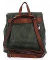 Dámská kabelka batůžek Herisson lahvově zelená 1552L2047
