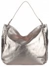 Kožené kabelka shopper bag Vittoria Gotti staré zlato V8818