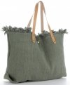 Kožené kabelka shopper bag Vittoria Gotti zelená V5902