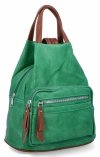 Dámská kabelka batůžek Herisson dračí zelená 1502H308