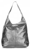 Kožené kabelka shopper bag Vittoria Gotti iron V5012