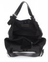 Kožené kabelka shopper bag Vera Pelle černá 9551