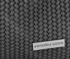 Kožené kabelka shopper bag Vittoria Gotti šedá V80050