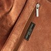 Kožené kabelka společenská Genuine Leather hnědá 555