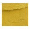 Kožené kabelka listonoška Vittoria Gotti žlutá V5022