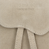 Kožené kabelka univerzální Vittoria Gotti béžová V6256C