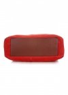 Kožené kabelka univerzální Genuine Leather červená 17