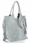 Kožené kabelka shopper bag Vittoria Gotti B16