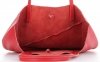 Kožené kabelka univerzální Vittoria Gotti červená V775