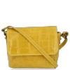Kožené kabelka univerzální Vittoria Gotti žlutá V6133