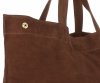 Kožené kabelka shopper bag Vera Pelle hnědá A19
