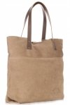 Kožené kabelka shopper bag Vittoria Gotti zemitá V8267