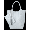 Kožené kabelka shopper bag Vittoria Gotti B22