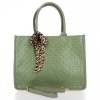 Dámská kabelka kufřík Herisson zelená 1802A253