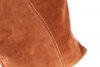 Kožené kabelka listonoška Genuine Leather zrzavá 222