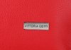 Kožené kabelka kufřík Vittoria Gotti červená V763