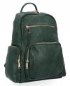 Dámská kabelka batůžek Herisson lahvově zelená 2102L2039