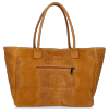 Kožené kabelka kufřík Genuine Leather 80042