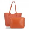 Dámská kabelka shopper bag David Jones korálová 6743-2