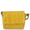 Kožené kabelka univerzální Vittoria Gotti žlutá V6133