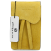 Kožené kabelka univerzální Vittoria Gotti žlutá V6256C